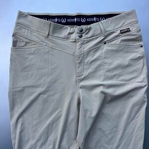 Tan Kerrits equestrian riding pants
